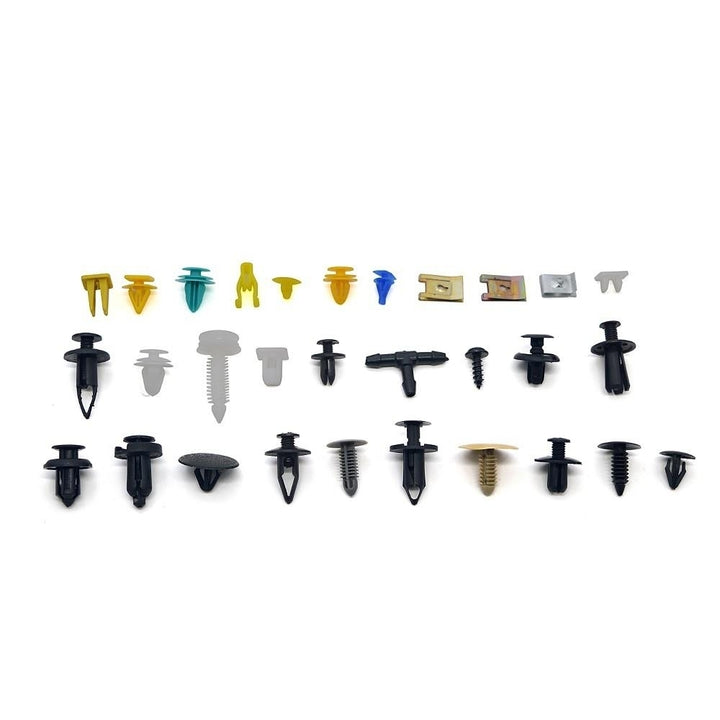 500Pcs Universal Mixed Vehicle Bumper Clips Retainer Fastener Rivet with Car Removal Tool Image 2