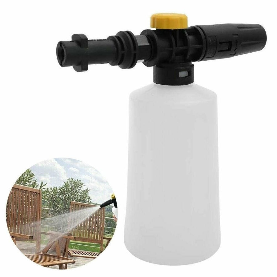 750ML Snow Foam Lance Bottle for Car Washer Compatible with Karcher K2-K7 Sprayer Image 1