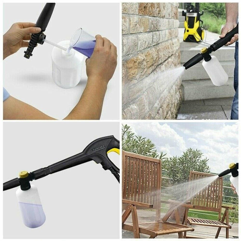 750ML Snow Foam Lance Bottle for Car Washer Compatible with Karcher K2-K7 Sprayer Image 7