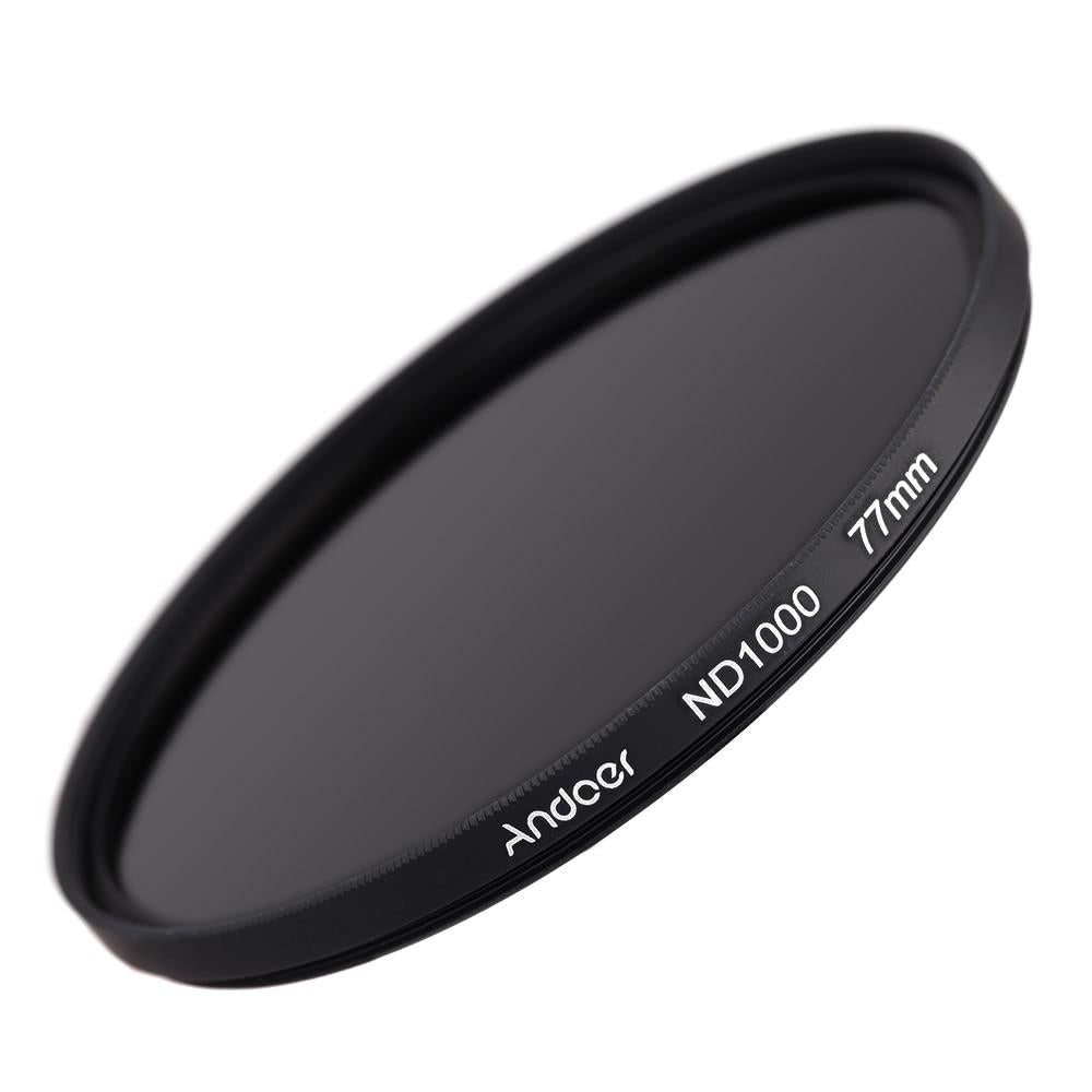 77mm 10 Stop Fader Neutral Density Filter for Nikon Canon DSLR Camera Image 2