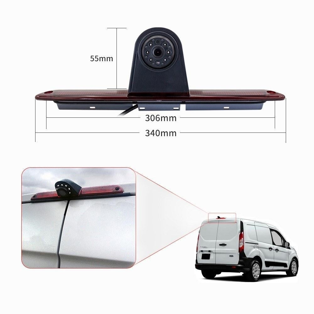 7in Brake Light Backup Camera for Mercedes-Benz Sprinter,VW Crafter Vans LED Parking Image 6