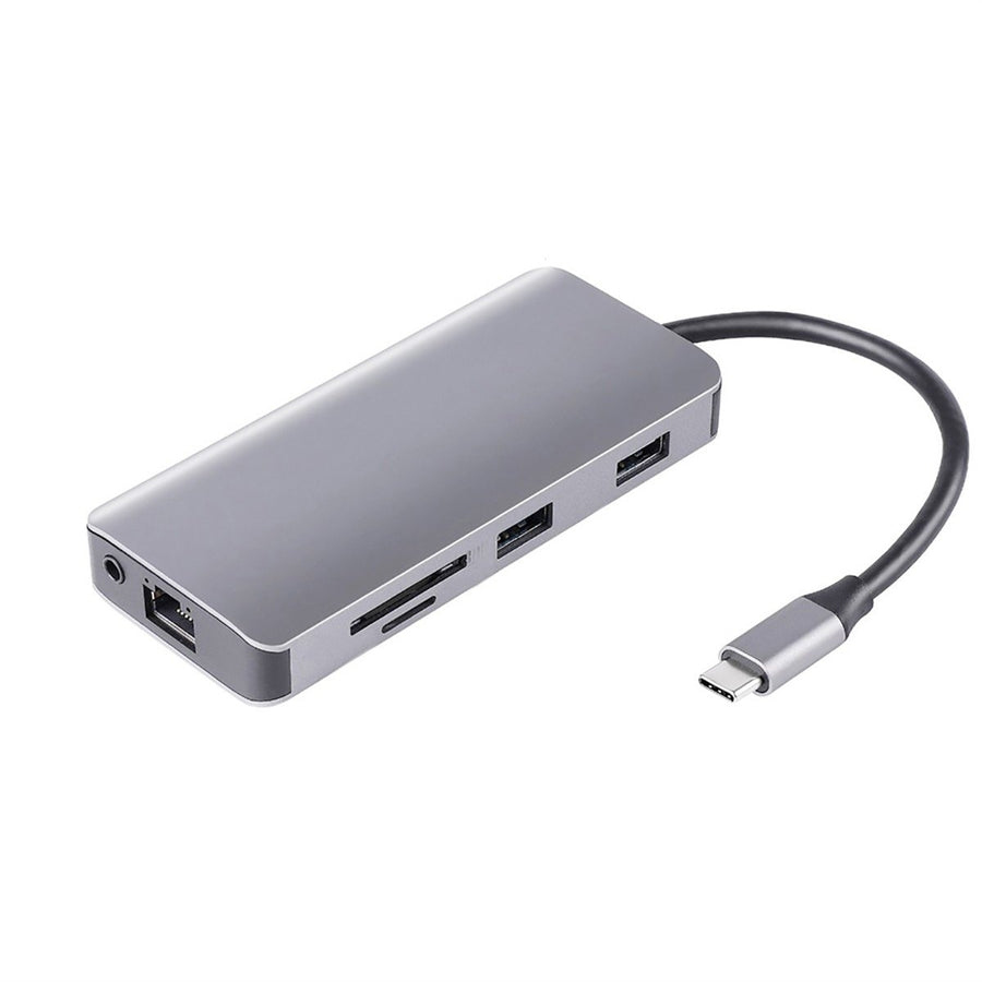 9 in 1 Intelligent USB Hub Multi-port Adapter for Laptop Computer Mobile Phones Image 1