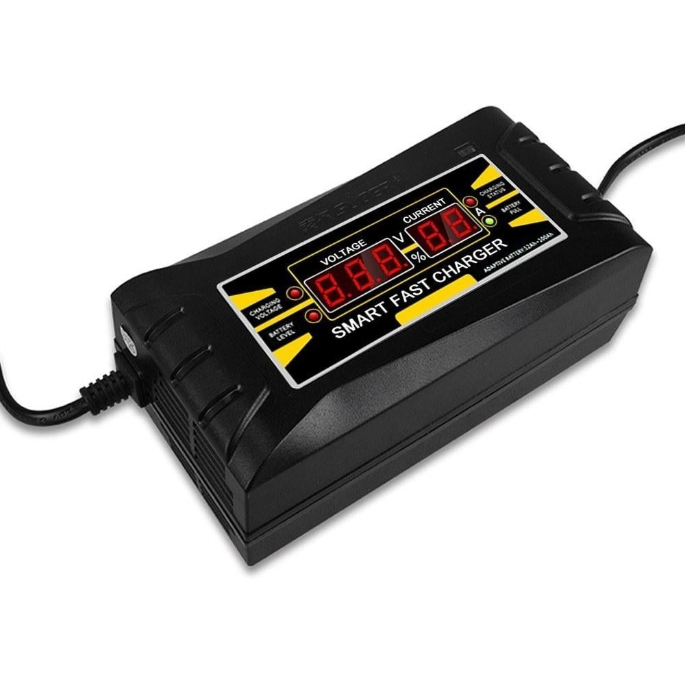 Automatic Car Battery Charger 110V/220V To 12V 6A 10ASmart Fast Power Charging Image 4