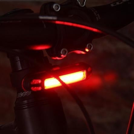 Bicycle Warning Night LED Light 500LM USB Rechargeable Image 2