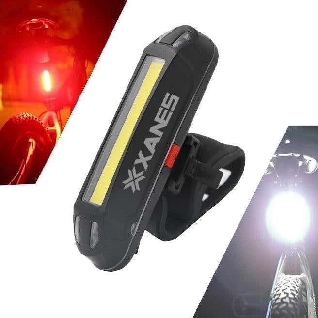 Bicycle Warning Night LED Light 500LM USB Rechargeable Image 9