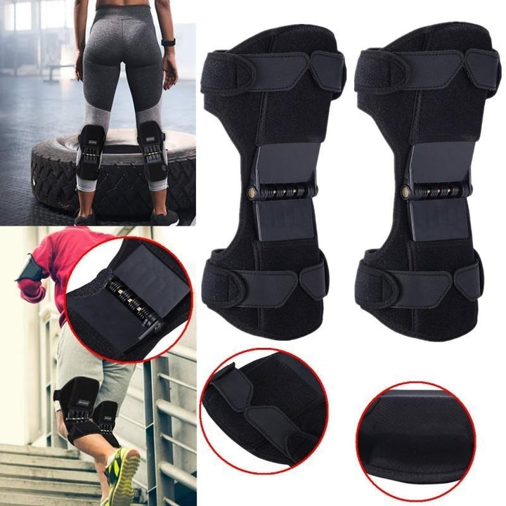 Breathable Knee Joint Brace Protection Booster for Mountaineering Squat Image 7