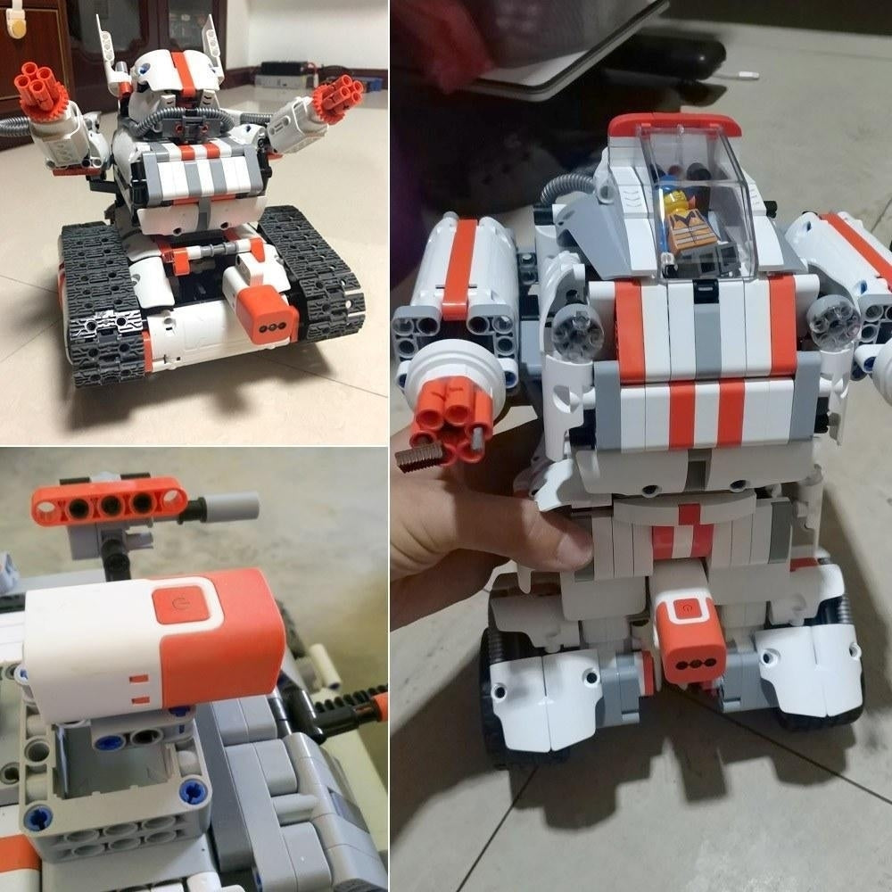 Building Block Robot Toy Set Remote Control Image 3