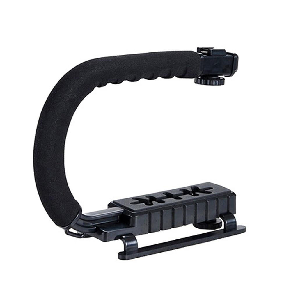 Camera Handheld Holder Flash Bracket U type Hand Motion Stabilizer Stable Frame Grip for Video DSLR SLR Image 4