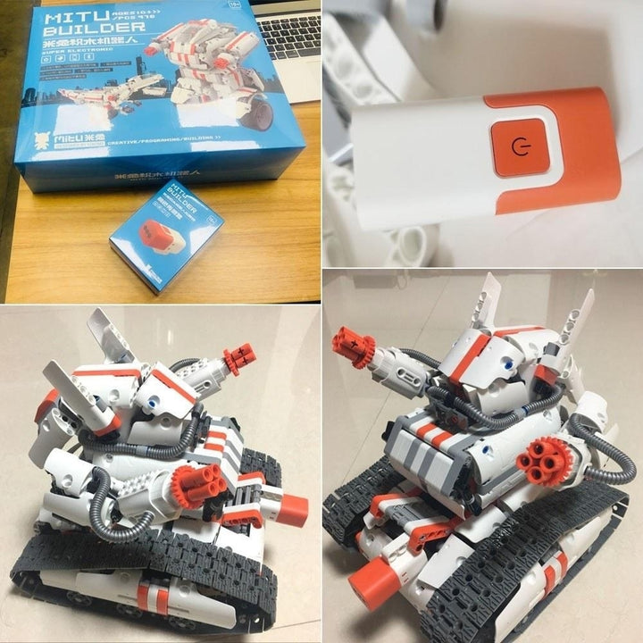 Building Block Robot Toy Set Remote Control Image 4