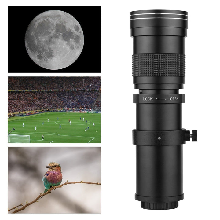 Camera MF Super Telephoto Zoom Lens F,8.3-16 420-800mm T Mount Image 4