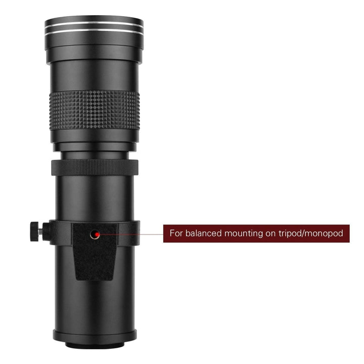 Camera MF Super Telephoto Zoom Lens F,8.3-16 420-800mm T Mount Image 8