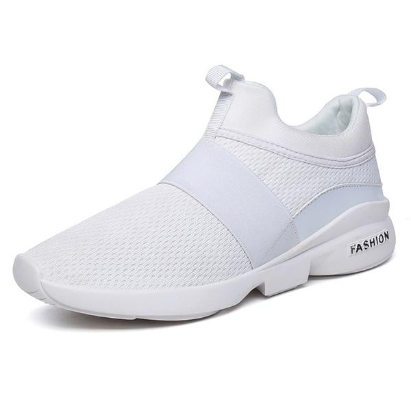 Men Comfy Ankle Cushion Slip On Sports Sneakers Image 1