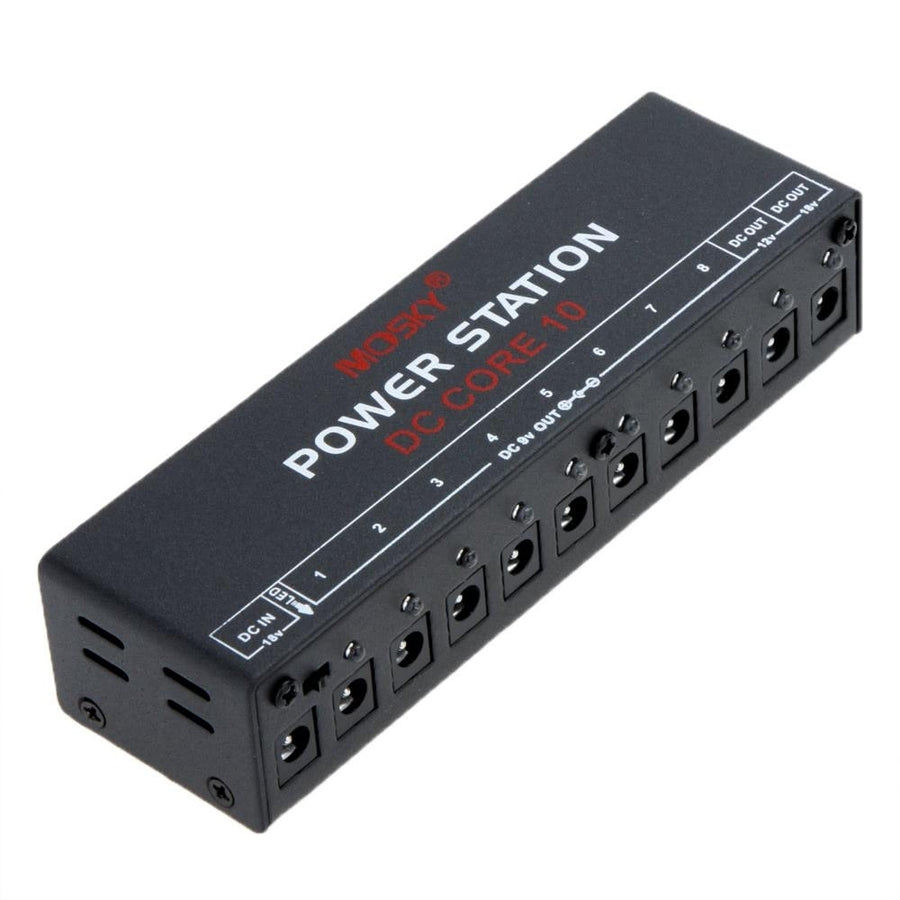 Mini Power Supply for 9V 12V 18V Guitar Effect Pedal Ten Isolated Outputs Compact Portable Image 1