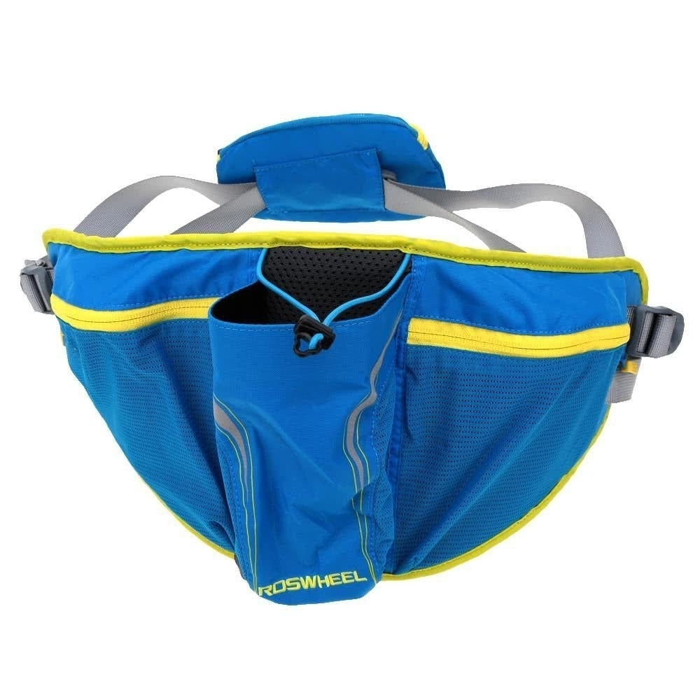 Outdoor Multi-functional Travel Bicycle Waist Pack with Water Bottle Holder Image 8