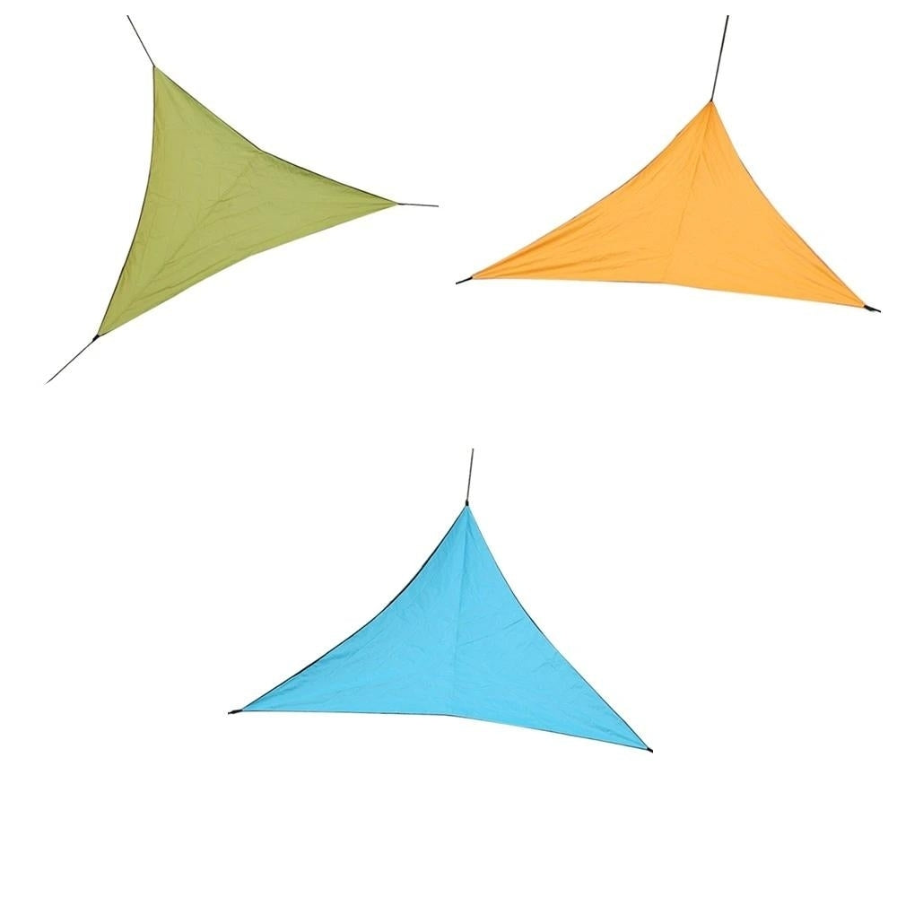 Outdoor Triangular Sunshade Sail Image 1