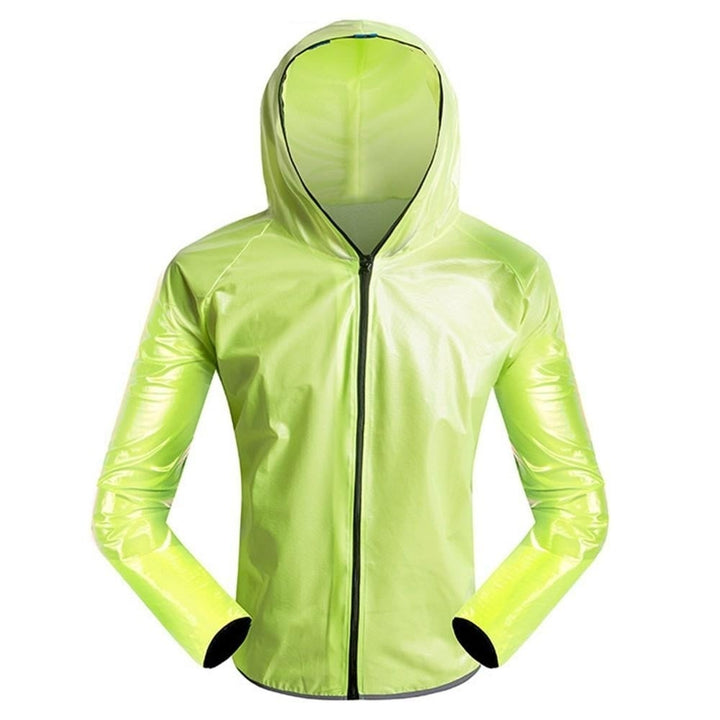 Outdoors Bicycle Rain-proof Coat Waterproof Wearable Cycling Jacket Windproof Comfortable Clothing Raincoat Image 1