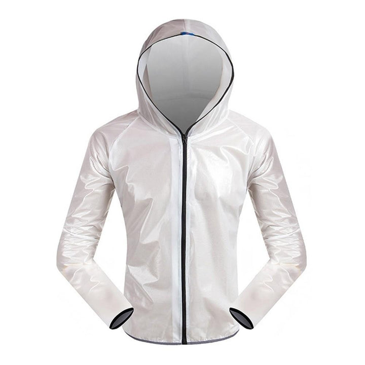 Outdoors Bicycle Rain-proof Coat Waterproof Wearable Cycling Jacket Windproof Comfortable Clothing Raincoat Image 4