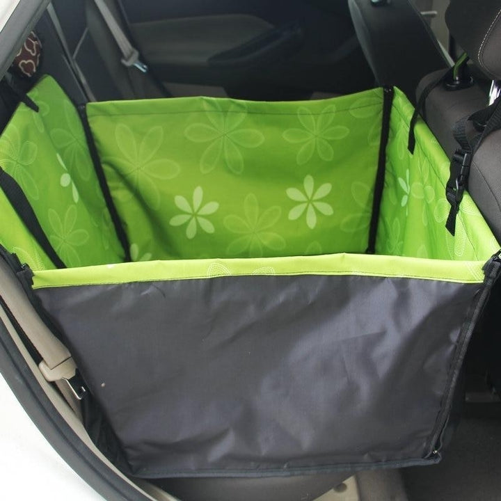 Pet Car Seat Cover Carrying for Dogs Cats Mat Blanket Rear Back Hammock Image 4