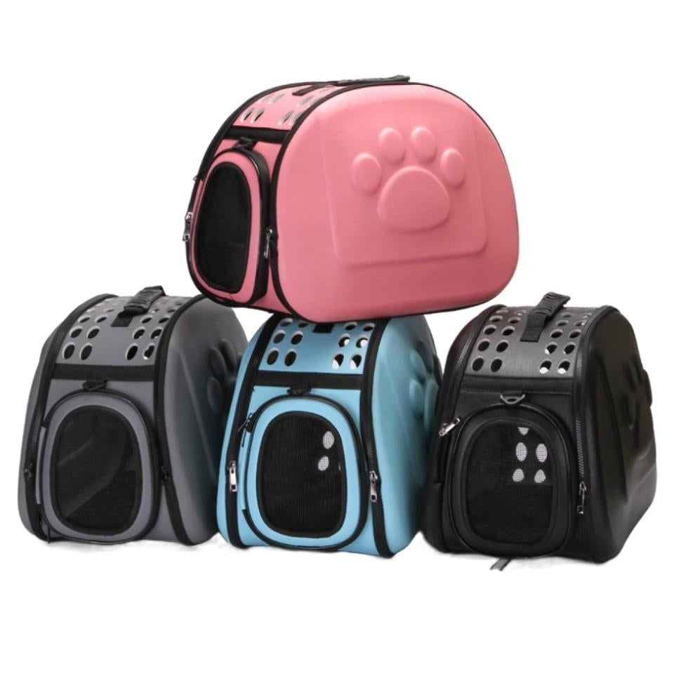 Pet Carriers for Small Cats Dogs Handbag Transport Basket Image 1
