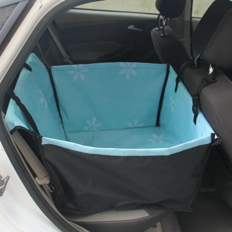 Pet Car Seat Cover Carrying for Dogs Cats Mat Blanket Rear Back Hammock Image 7