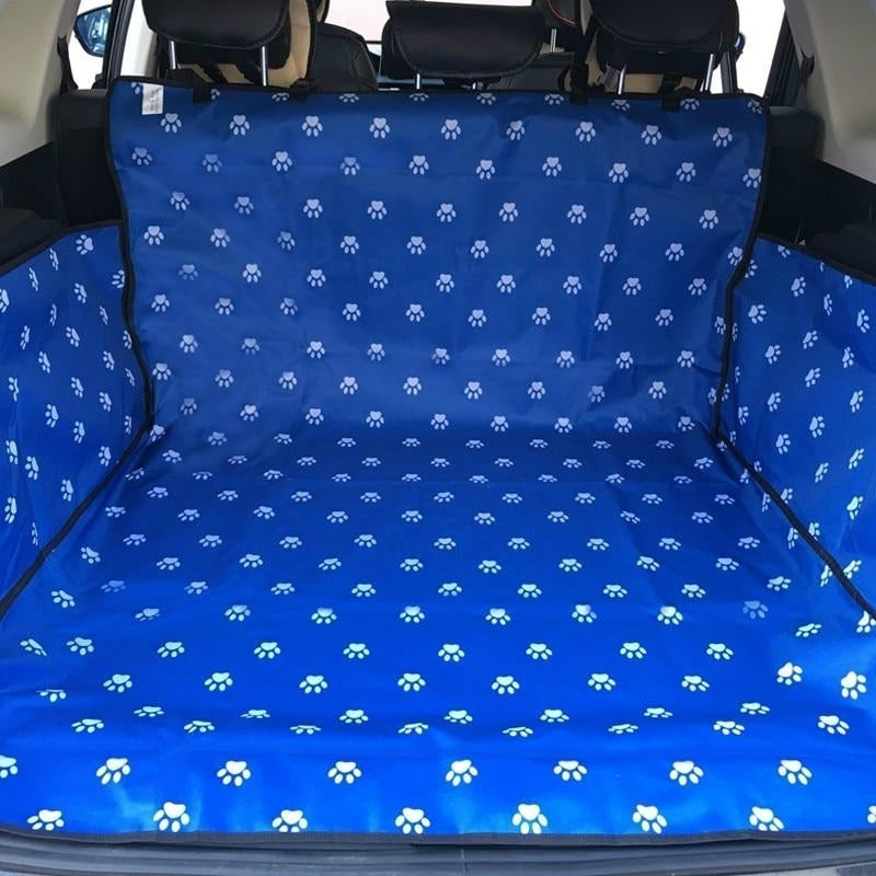 Pet Carriers Dog Car Seat Cover Trunk Mat Protector For Cats Dogs transporting Perro Image 4