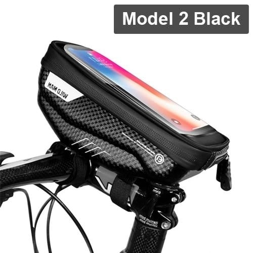 Rainproof Frame Front Top Tube Cycling Phone Case Bag up to 6.5inch TouchScreen Image 4