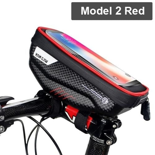 Rainproof Frame Front Top Tube Cycling Phone Case Bag up to 6.5inch TouchScreen Image 4