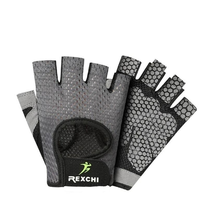 Professional Weight Lifting Glove Half Finger Hand Protector Image 3