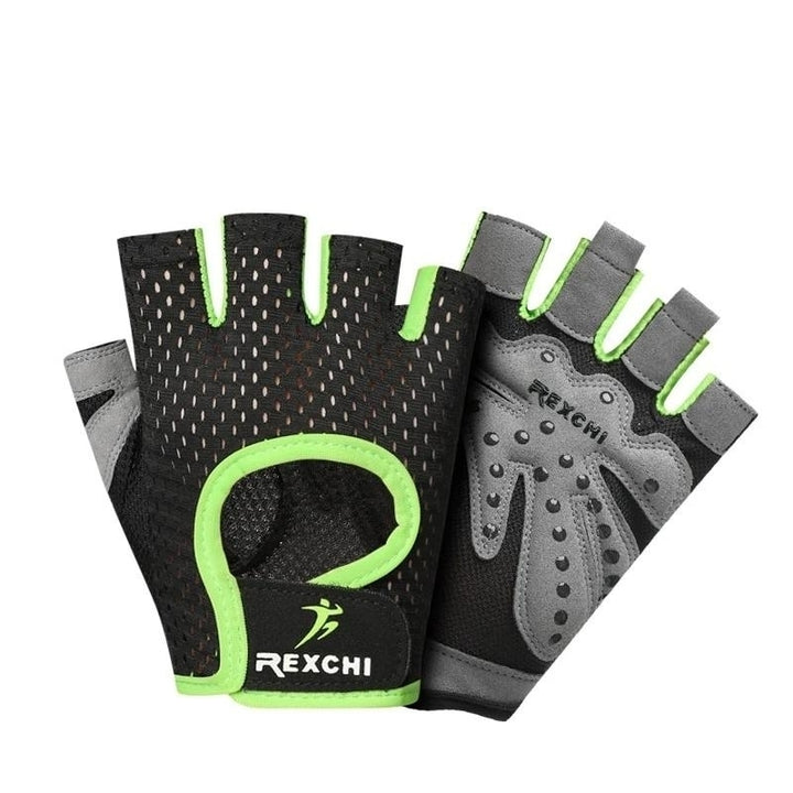Professional Weight Lifting Glove Half Finger Hand Protector Image 6