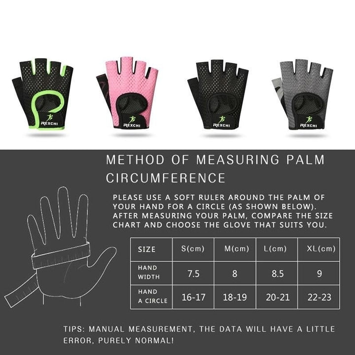 Professional Weight Lifting Glove Half Finger Hand Protector Image 8