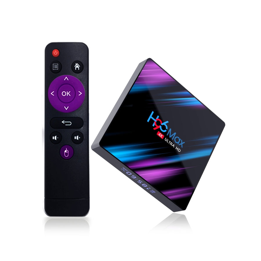 Quad-Core 64bit 64GB ROM Android TV Box Support Youtube 4K Image 1