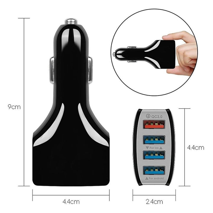 Quick Car Charger With 4 USB Port Image 1