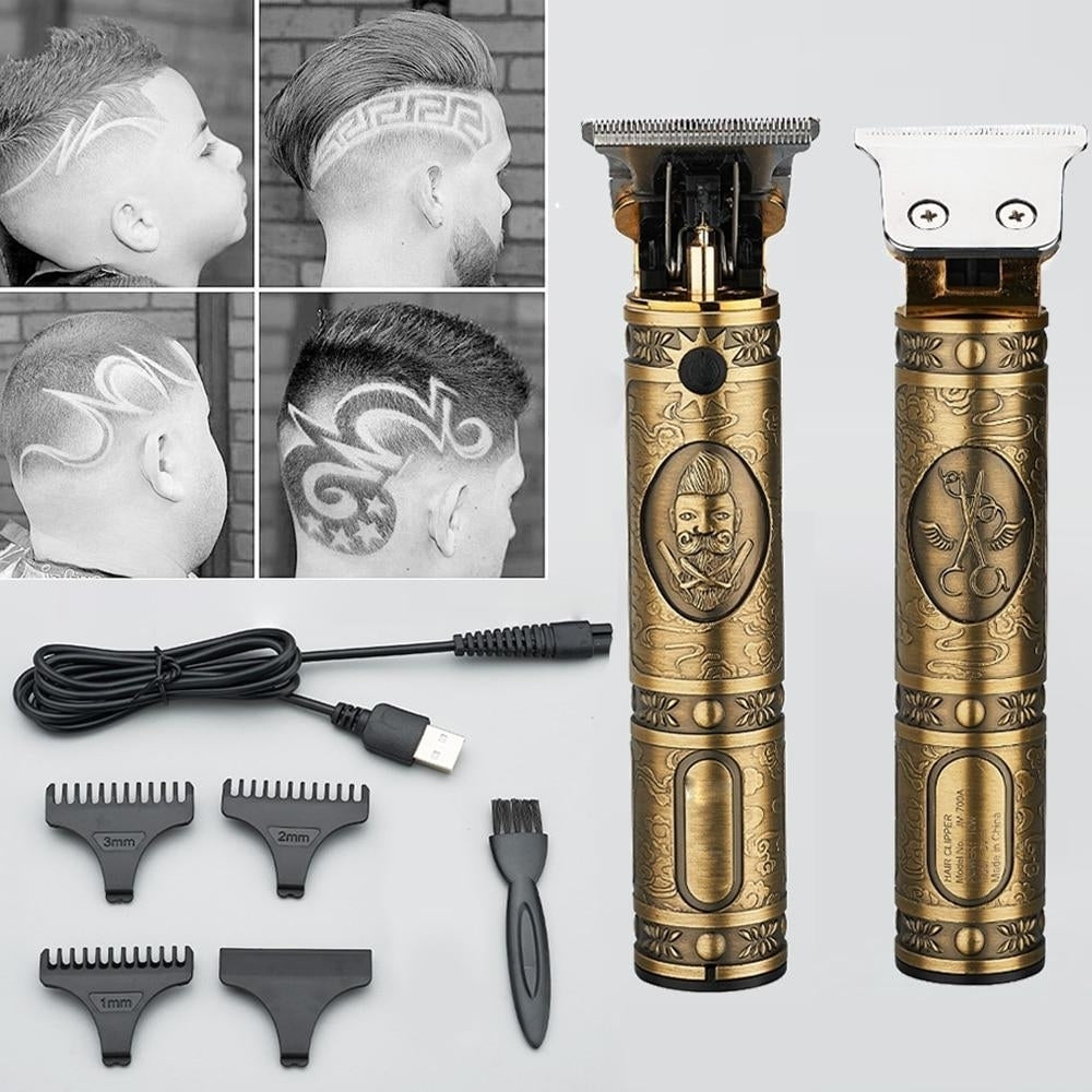 Rechargeable Hair Clippers For Men Powerful Image 2
