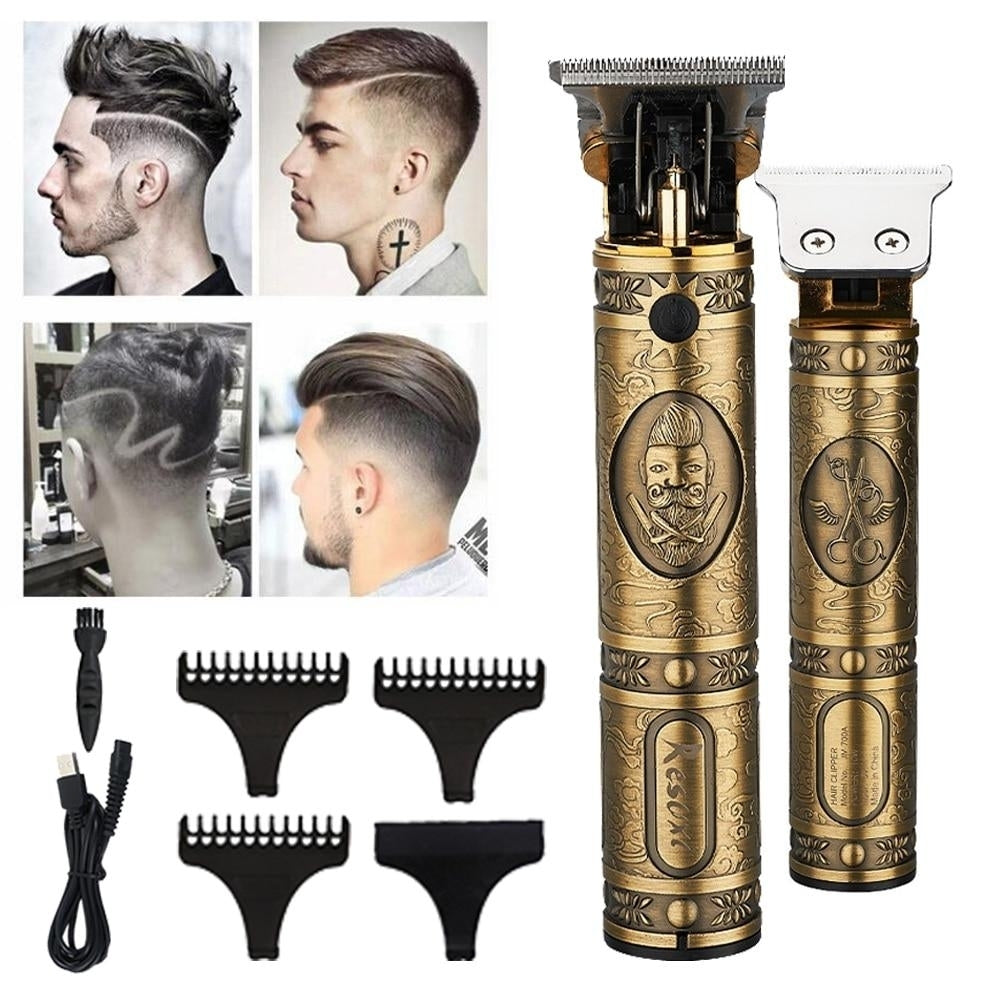 Rechargeable Hair Clippers For Men Powerful Image 7