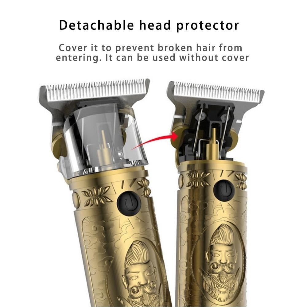 Rechargeable Hair Clippers For Men Powerful Image 8