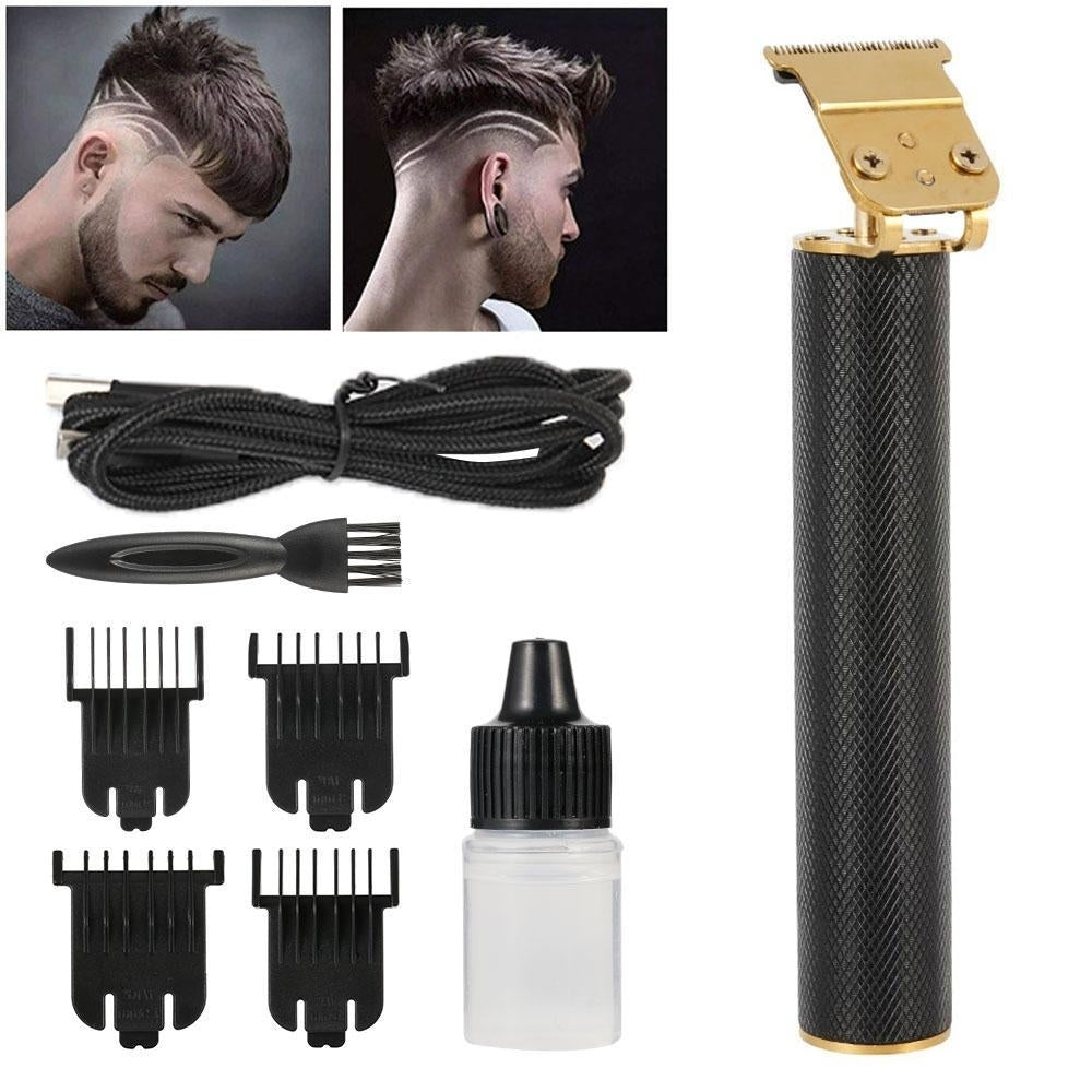 Rechargeable Hair Clippers For Men Powerful Image 9