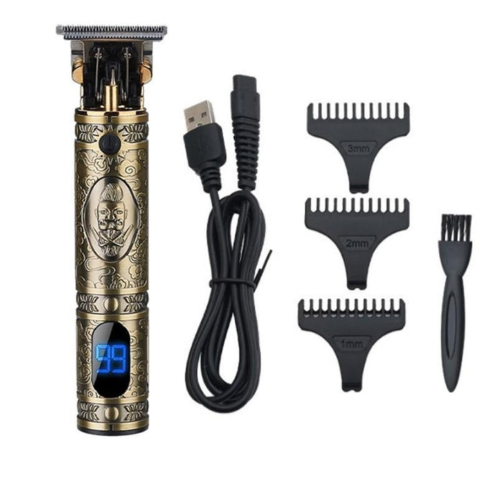 Rechargeable Hair Clippers For Men Powerful Image 11