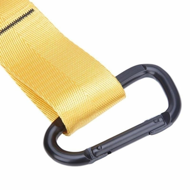 Resistance Bands Set Hanging Belt for Training Yoga Fitness Exercise At Home Gyms Workout Image 3