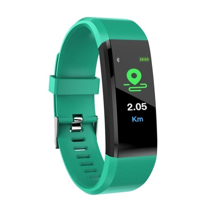 Smart Bracelet Compatible Waterproof Sleep Monitor Fitness Tracker Smart Wristband Pedometer Image 1
