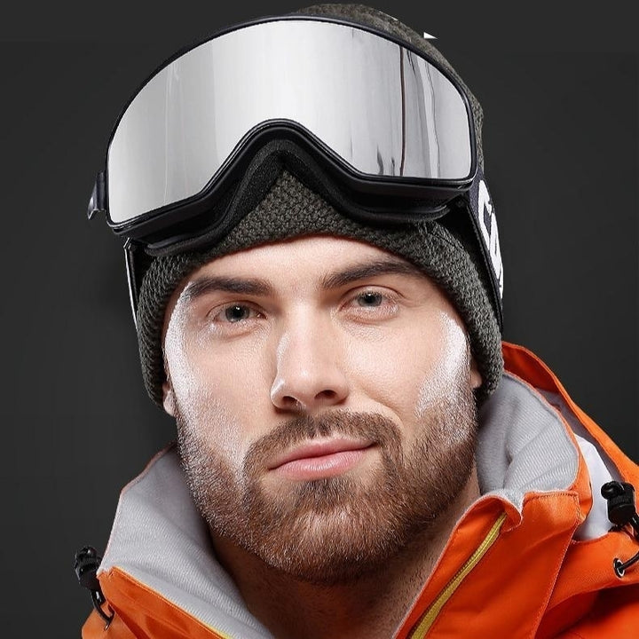 Ski 2in1 with Magnetic Lens for Night Anti-Fog UV400 Snowboard Men Women Glasses Image 9