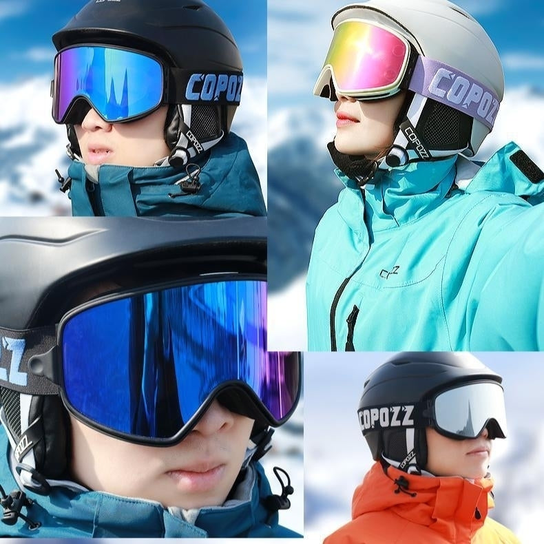 Ski 2in1 with Magnetic Lens for Night Anti-Fog UV400 Snowboard Men Women Glasses Image 10