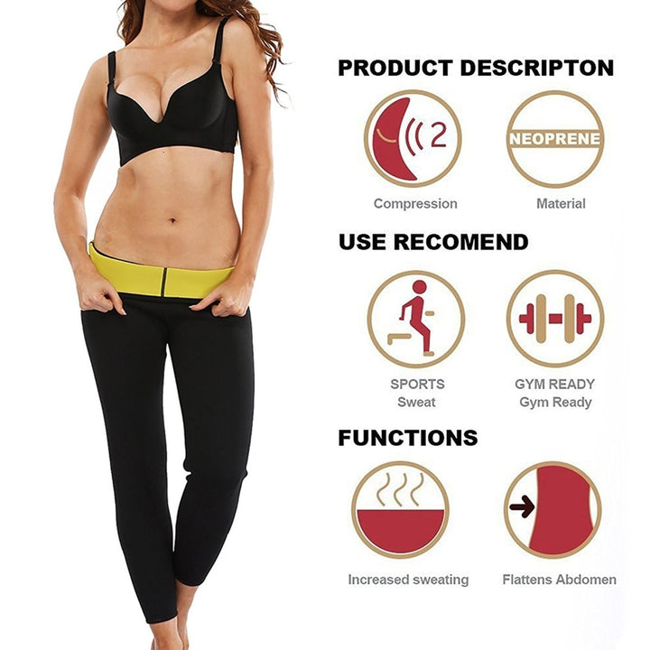 Slimming Fitness Shape Pants Accelerate Sweating Image 11