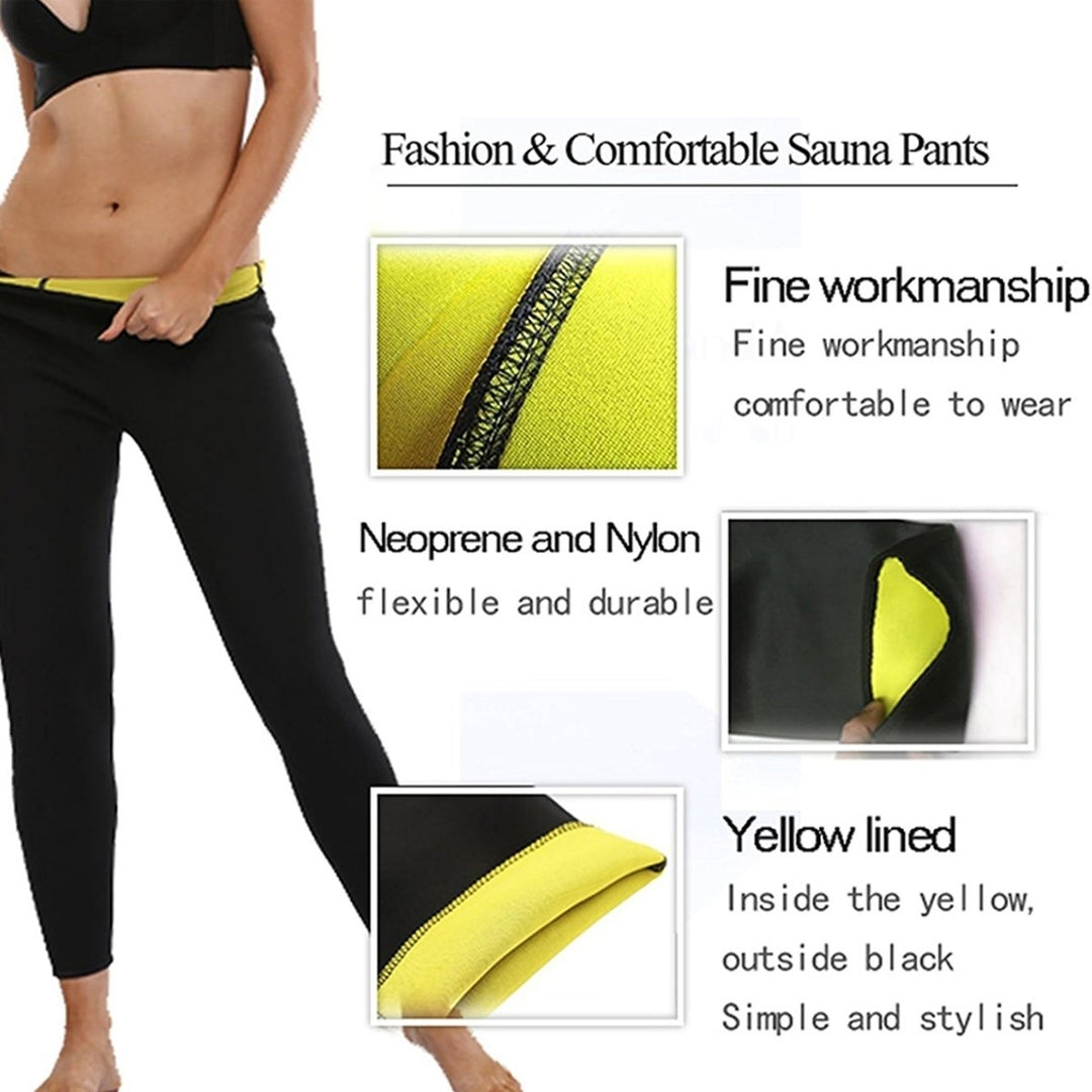 Slimming Fitness Shape Pants Accelerate Sweating Image 12