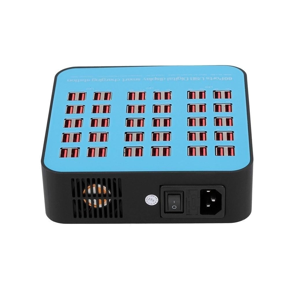 Smart Charging Station with 60 Ports USB Dock Universal Compatibility for Family and Office Use Image 8