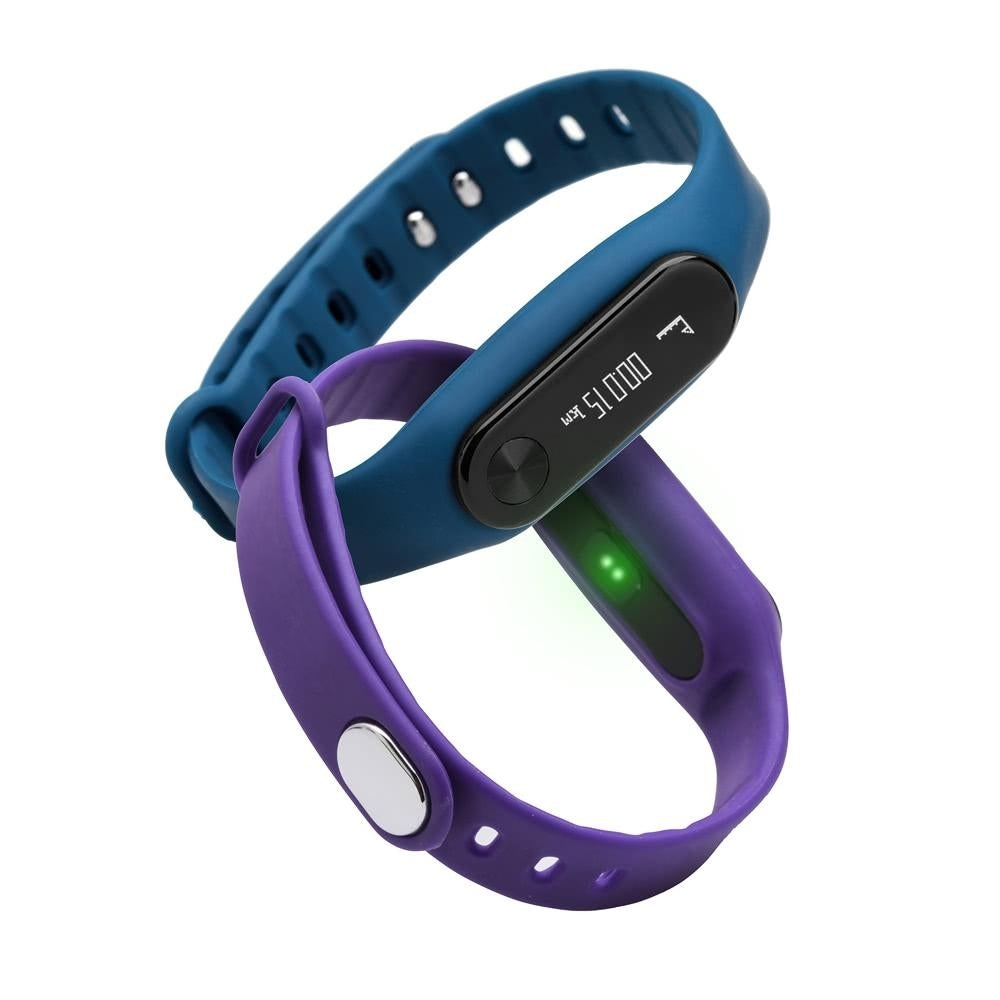 Smart BT Sport Watch Wristband 0.69" OLED Call Notification Pedometer Alarm etc Image 10