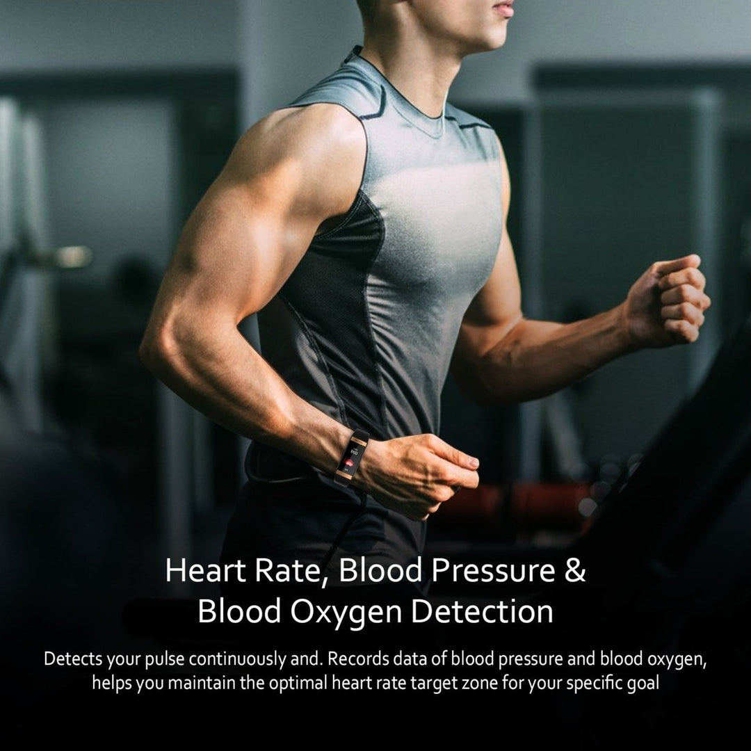 Smart Bracelet Heart Rate Blood Pressure Oxygen Monitoring IP67 Waterproof Image 12