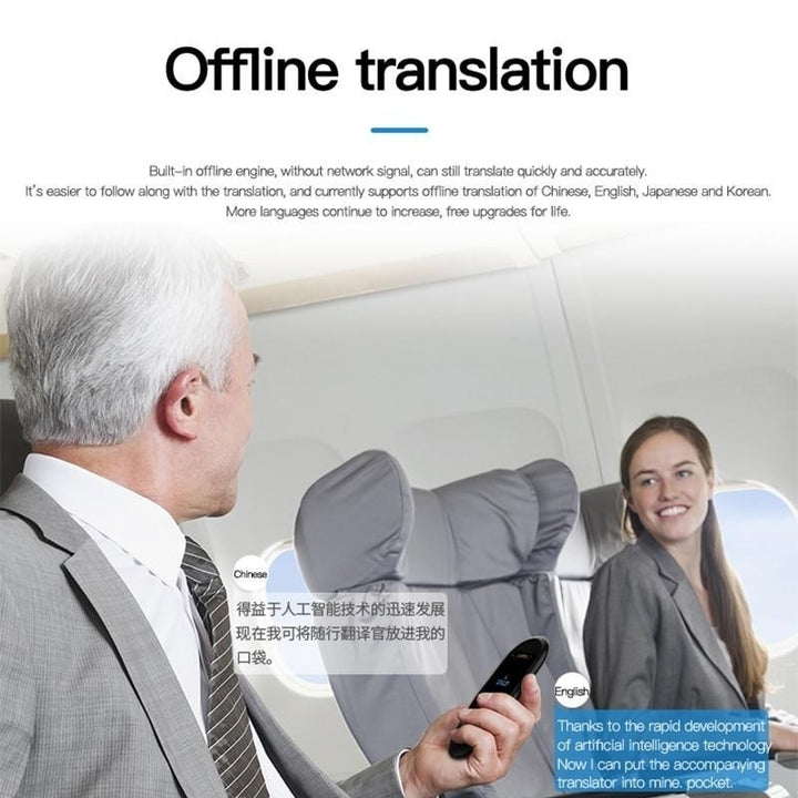 Smart Voice Multi-Language Touch Screen Translator Image 4