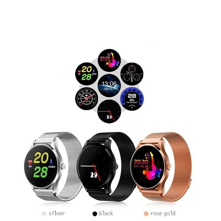 Smart Watch Heart Rate Sleep Monitor Intelligent Reminder Anti-lost Remote Control Image 8
