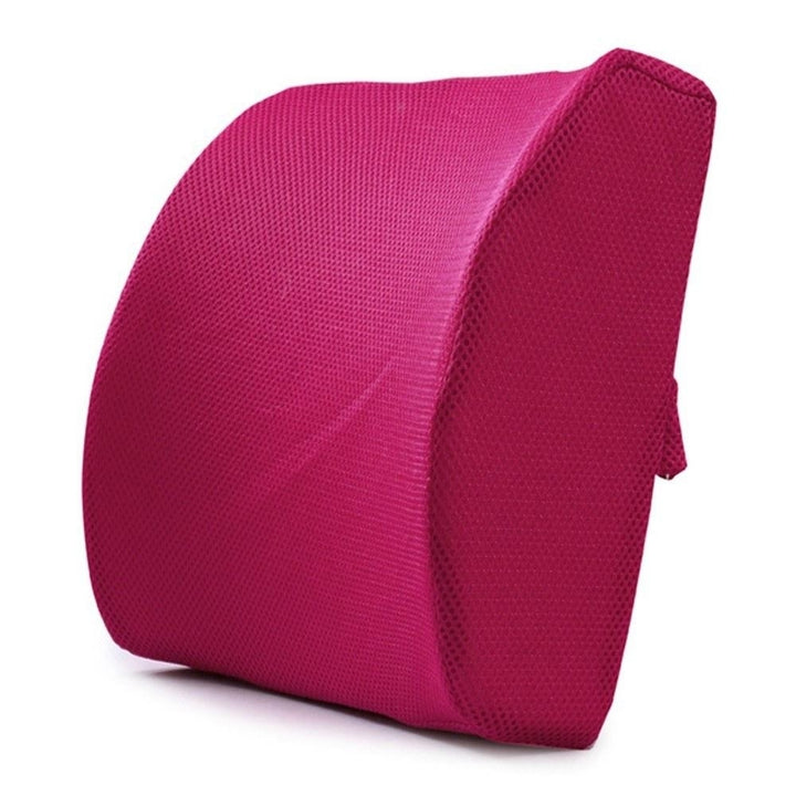 Soft Memory Foam Waist Pillow - Slow Rebound Cushion Health Waist Back Protection Mat Image 3