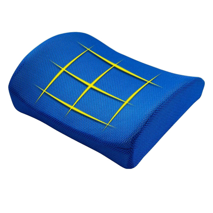 Soft Memory Foam Waist Pillow - Slow Rebound Cushion Health Waist Back Protection Mat Image 7